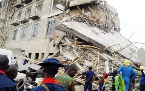 Three-storey Building Collapses in Lagos