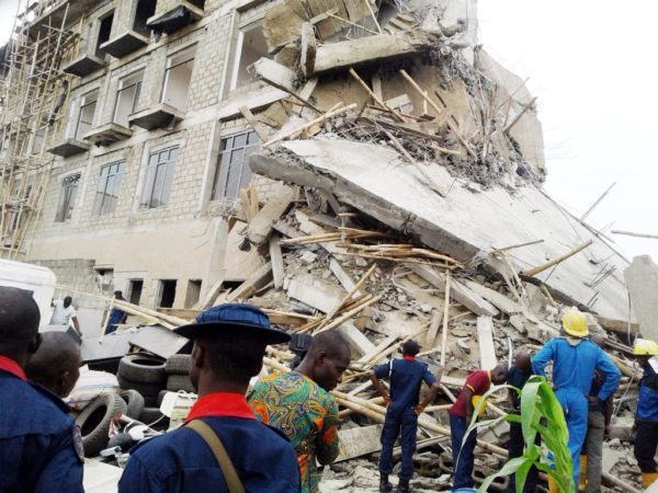 Three-storey Building Collapses in Lagos