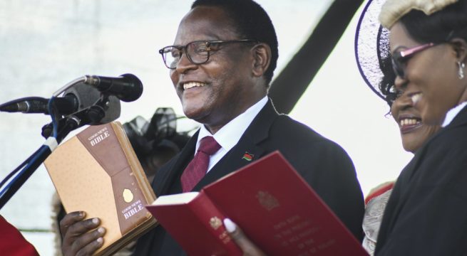 Malawi Re-run Election: Chakwera Sworn in as Sixth President After Historic Court-overturned Vote in Africa