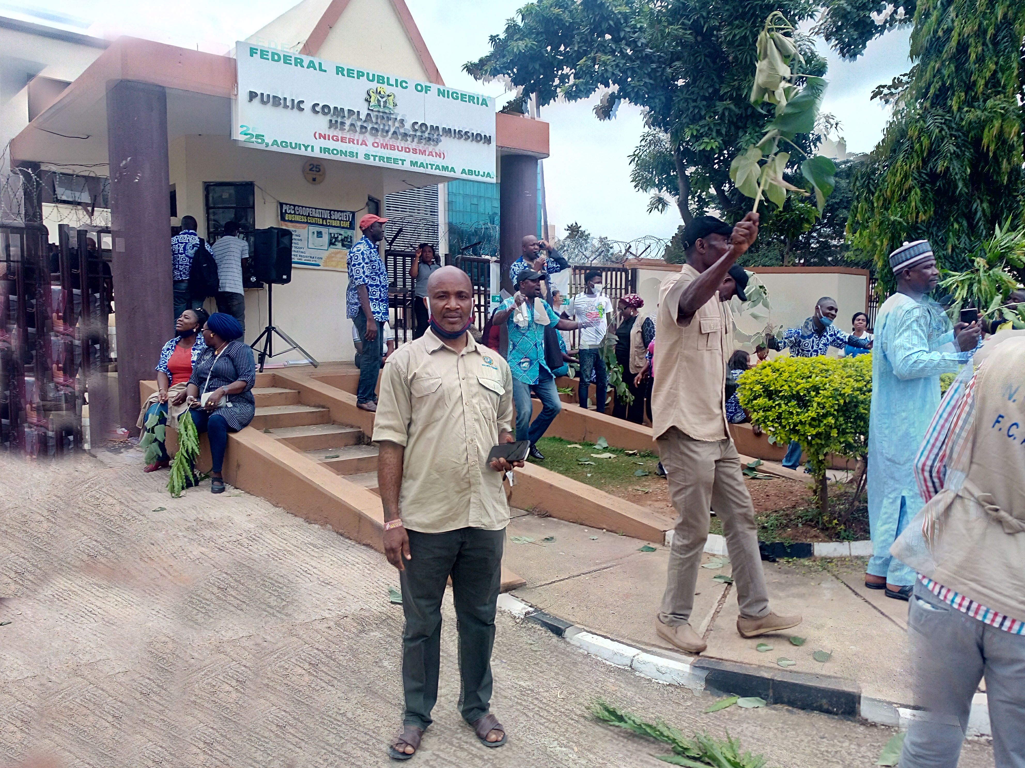 Photos: Public Complaints Commission Staff Embark on Warning Strike, Stage Protest at Headquarters   