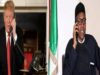 Buhari Sends Get Well Soon Message to Trump, Wife