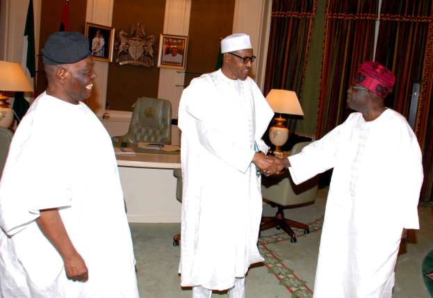 Buhari Felicitates With Bisi Akande at 82