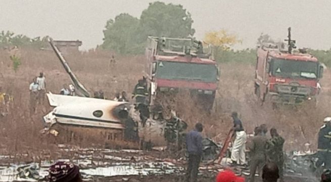 BREAKING: Seven Dead in Abuja Jet Crash – Air Force