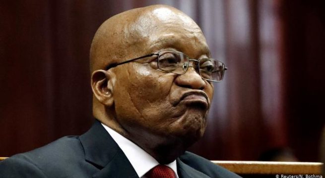 ﻿ Former South African President Zuma Jailed for 15 Months
