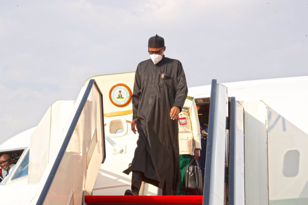Buhari Returns To Nigeria After Medical Trip To London