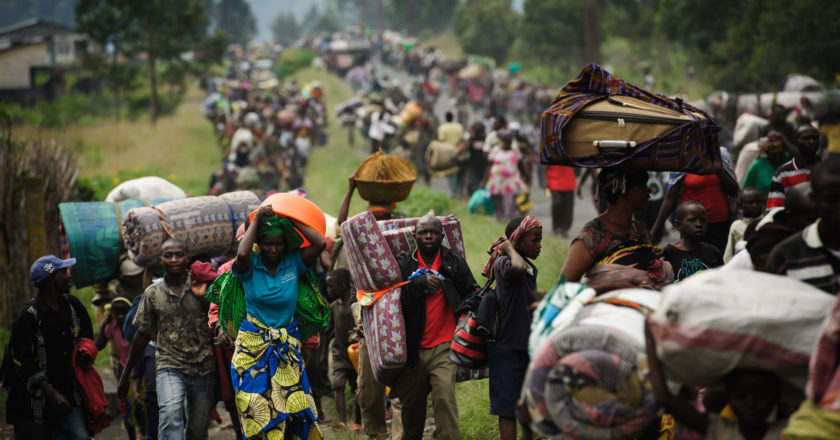 Thousands Abandon Their Homes Amid DR Congo Battles