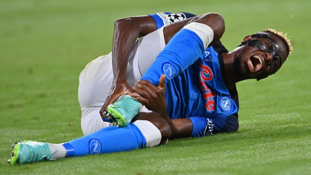 Napoli Suffer Injury Blow as Osimhen to Stay on the Sidelines
